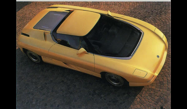 Bertone Corvette Nivola Concept Car 1990 front 2
